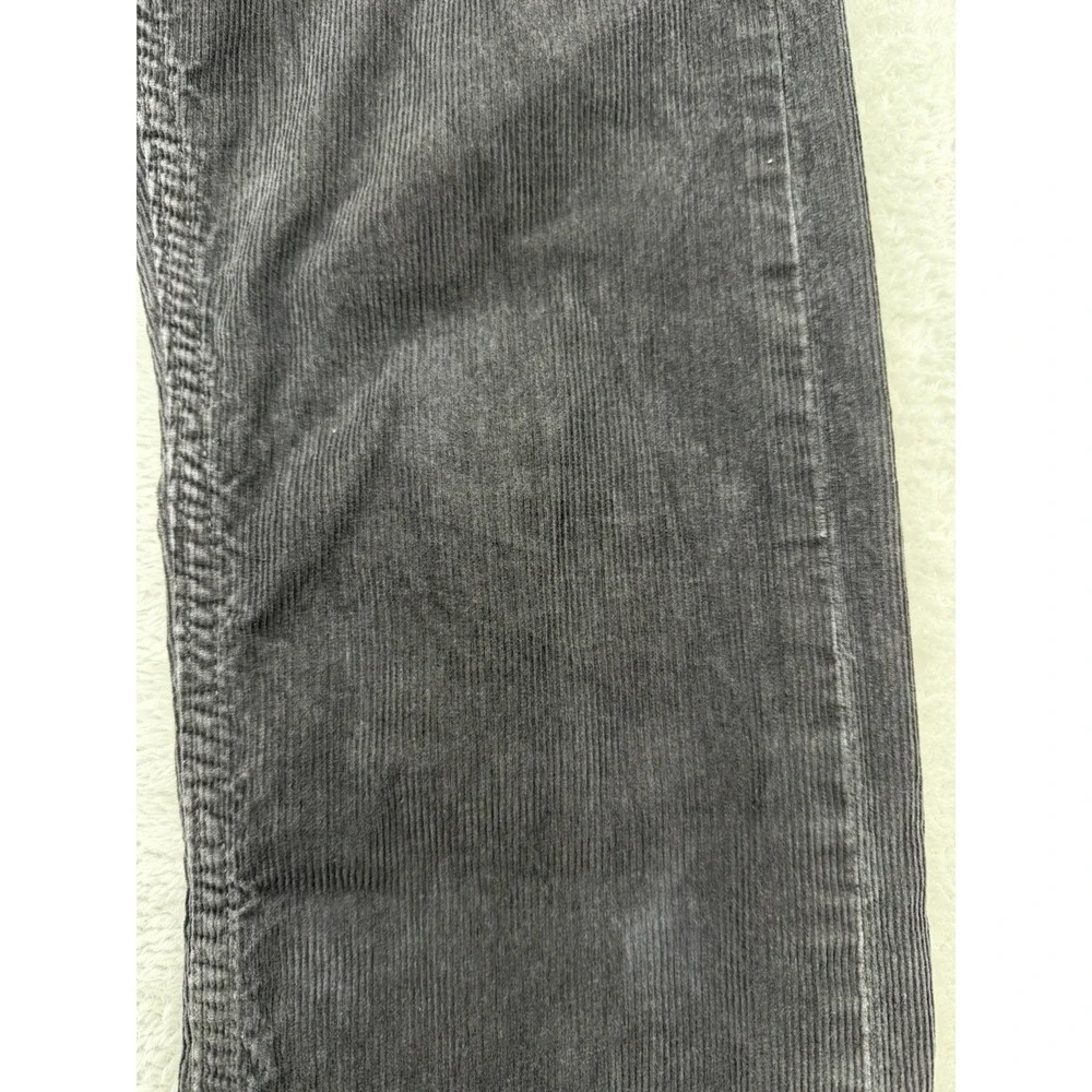 Banana Republic Men's Black Corduroy Straight Casual Pants Size 31 Pima Cotton